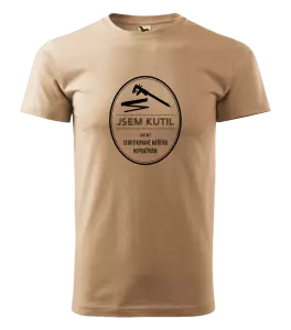 Pánské tričko Jsem kutil - jiné než certifikované měřítko nepoužívám