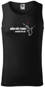 Pánské tílko Mám rád fyziku a možná tři lidi