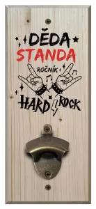 Nástěnný otvírák Děda, ročník HARD ROCK