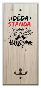 Nástěnný věšák Děda, ročník HARD ROCK
