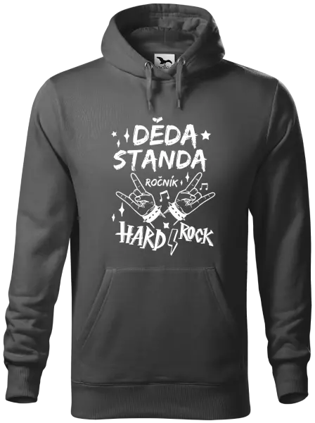 Pánská mikina Děda, ročník HARD ROCK
