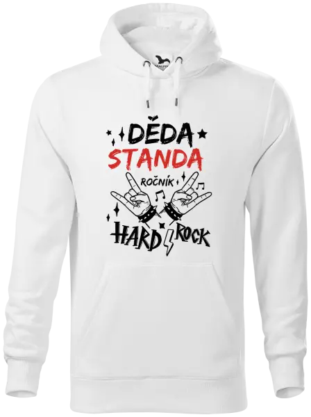 Pánská mikina Děda, ročník HARD ROCK