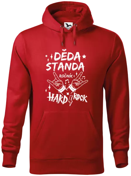 Pánská mikina Děda, ročník HARD ROCK