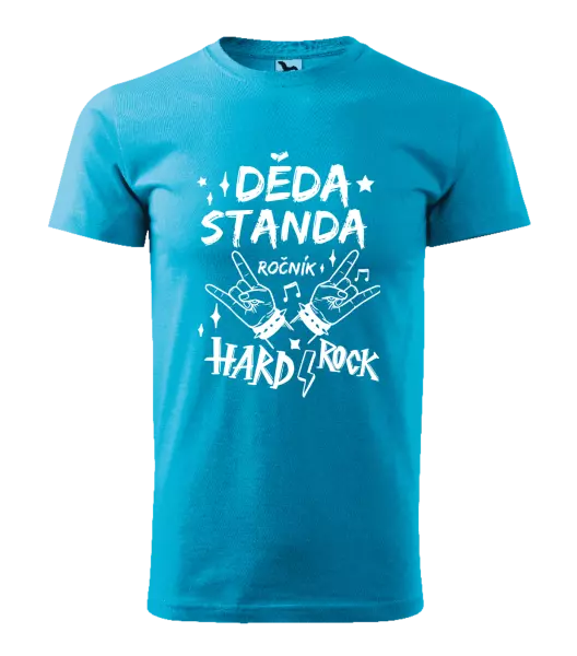 Pánské tričko Děda, ročník HARD ROCK