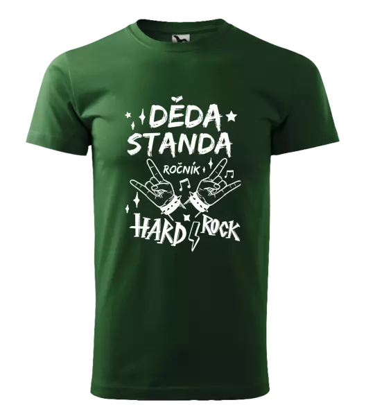 Pánské tričko Děda, ročník HARD ROCK