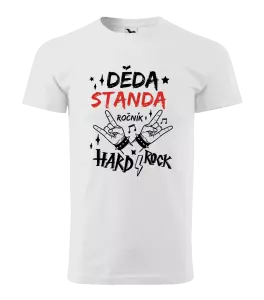 Pánské tričko Děda, ročník HARD ROCK