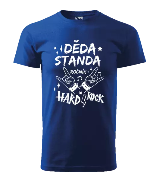 Pánské tričko Děda, ročník HARD ROCK
