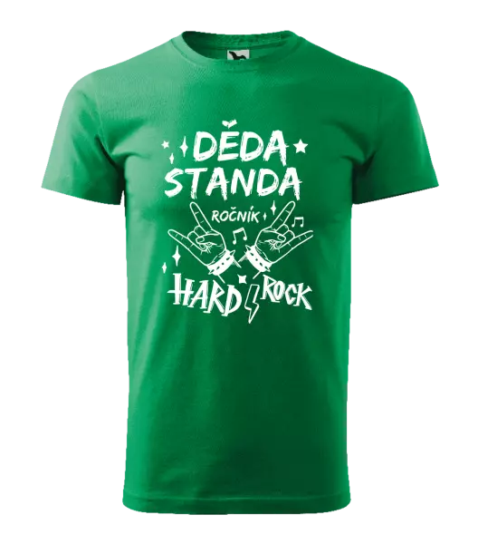 Pánské tričko Děda, ročník HARD ROCK