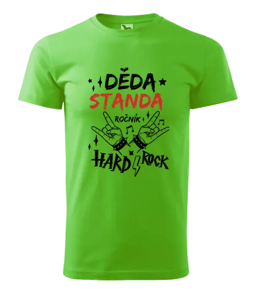 Pánské tričko Děda, ročník HARD ROCK