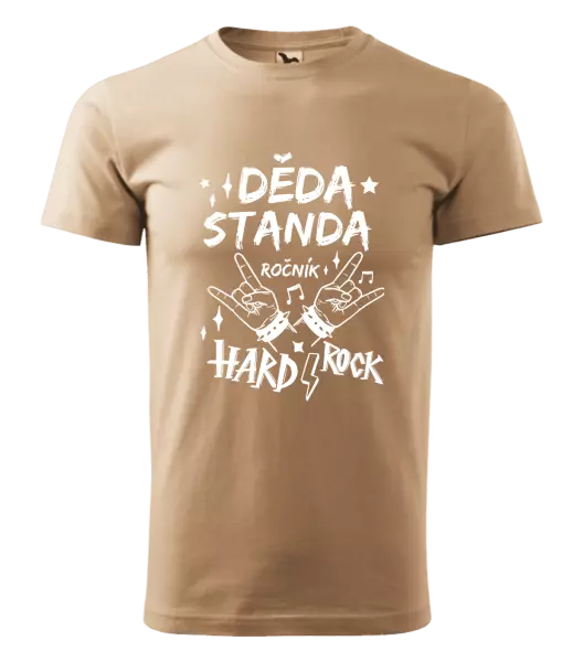 Pánské tričko Děda, ročník HARD ROCK