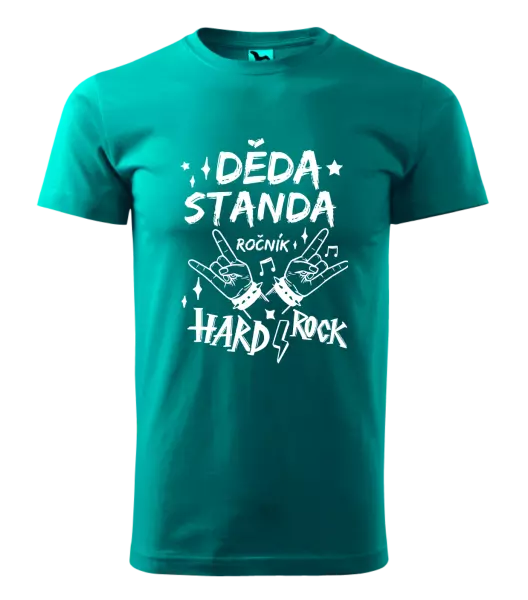 Pánské tričko Děda, ročník HARD ROCK