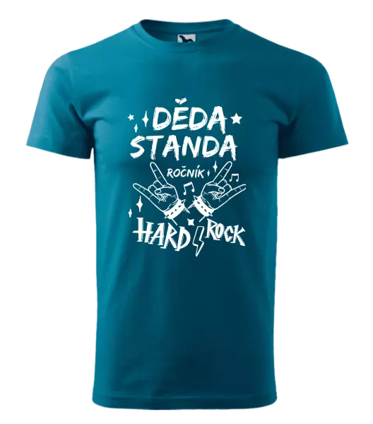 Pánské tričko Děda, ročník HARD ROCK