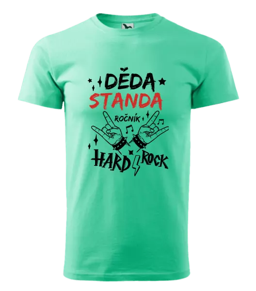Pánské tričko Děda, ročník HARD ROCK