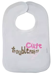 Dětský bryndák Cute troublemaker