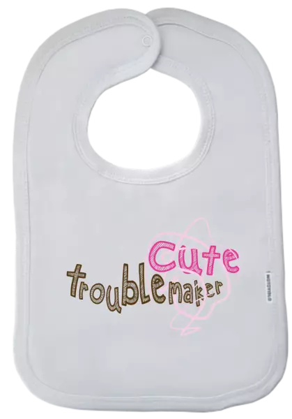 Dětský bryndák Cute troublemaker