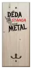 Nástěnný věšák Děda, ročník METAL