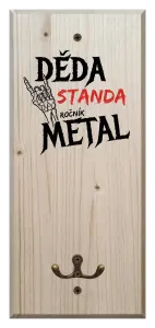 Nástěnný věšák Děda, ročník METAL