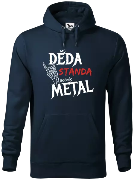 Pánská mikina Děda, ročník METAL