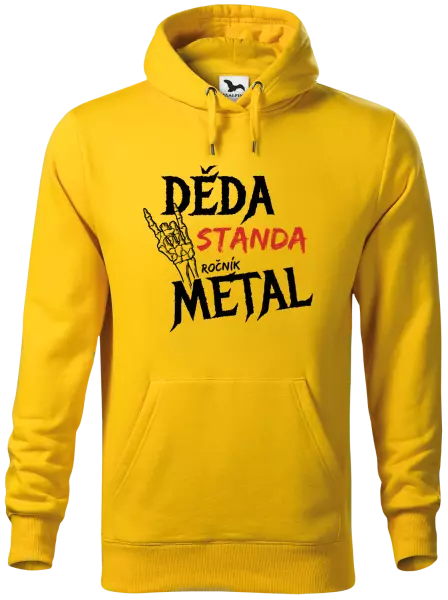 Pánská mikina Děda, ročník METAL