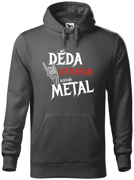 Pánská mikina Děda, ročník METAL