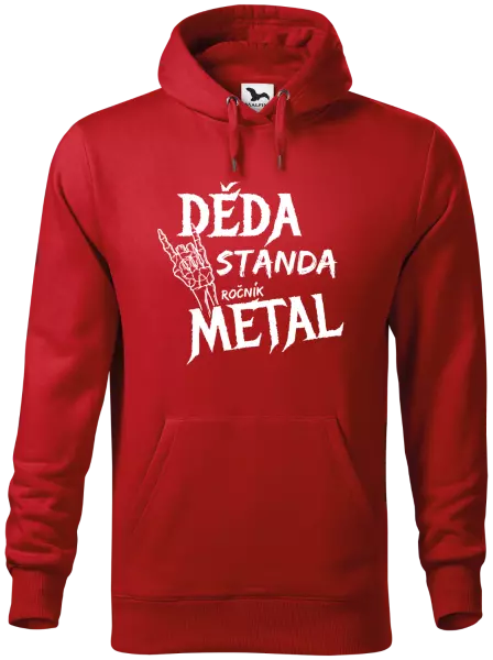 Pánská mikina Děda, ročník METAL