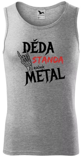 Pánské tílko Děda, ročník METAL