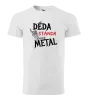 Pánské tričko Děda, ročník METAL