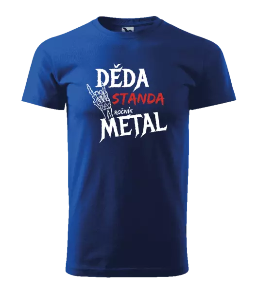 Pánské tričko Děda, ročník METAL