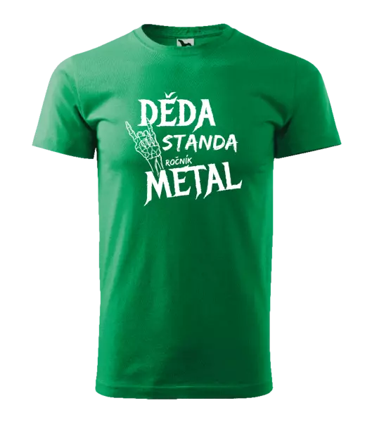 Pánské tričko Děda, ročník METAL