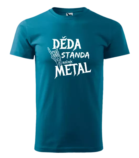 Pánské tričko Děda, ročník METAL