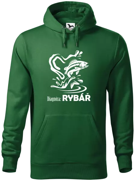 Pánská mikina Diagnóza: Rybář