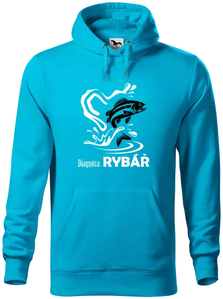 Pánská mikina Diagnóza: Rybář