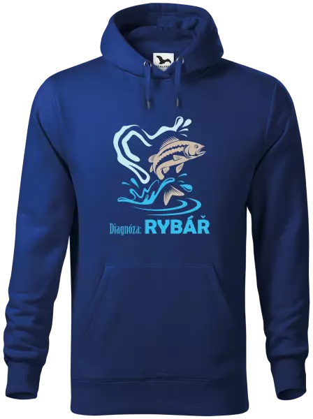 Pánská mikina Diagnóza: Rybář