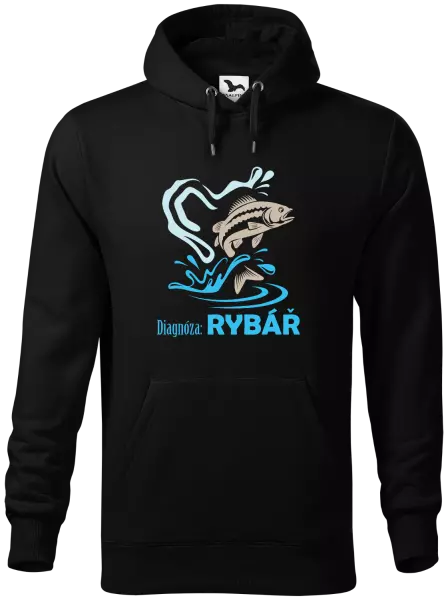 Pánská mikina Diagnóza: Rybář