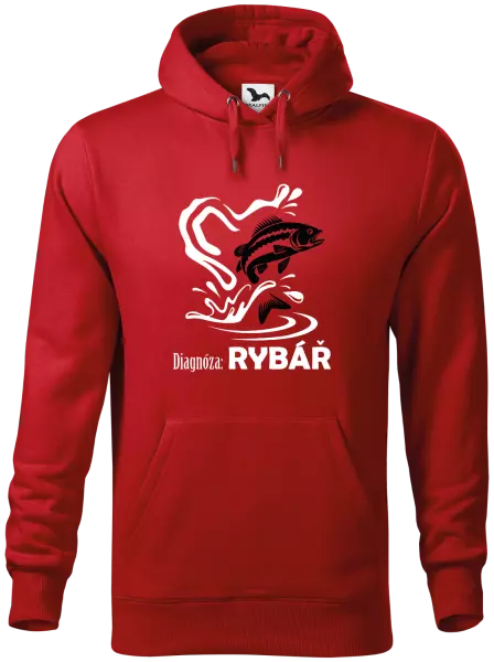Pánská mikina Diagnóza: Rybář