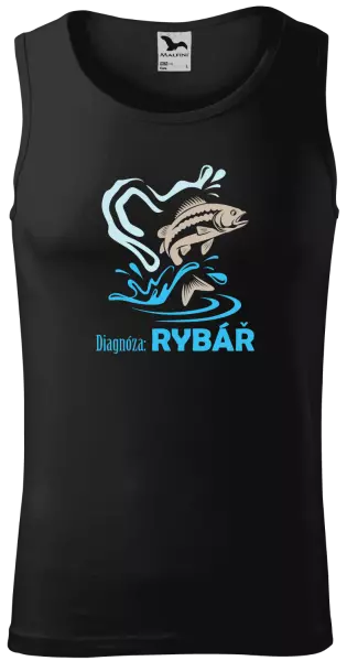 Pánské tílko Diagnóza: Rybář
