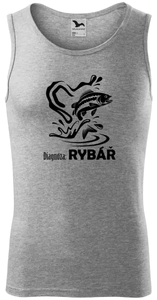 Pánské tílko Diagnóza: Rybář
