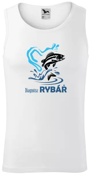 Pánské tílko Diagnóza: Rybář