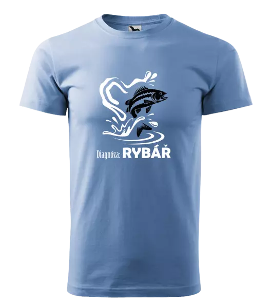 Pánské tričko Diagnóza: Rybář