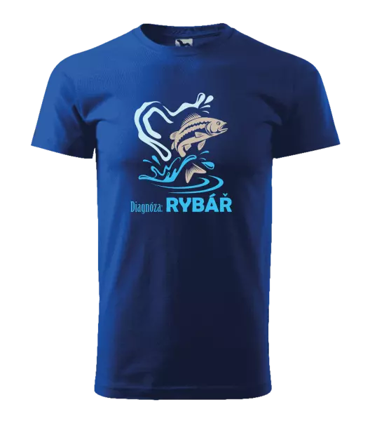 Pánské tričko Diagnóza: Rybář