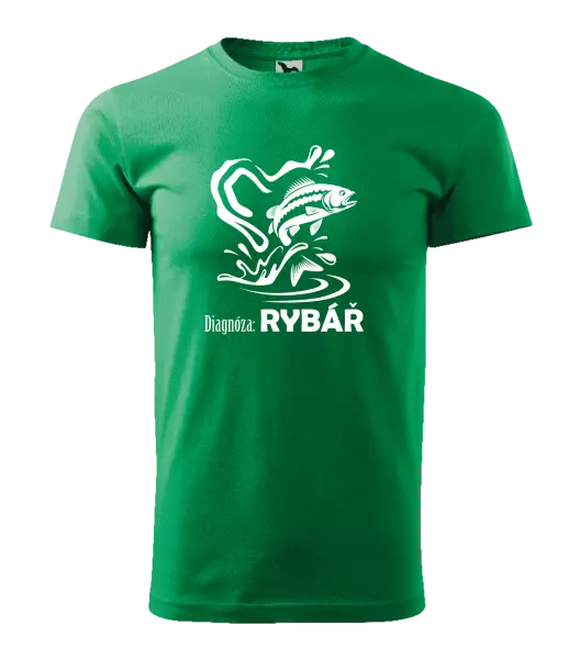 Pánské tričko Diagnóza: Rybář