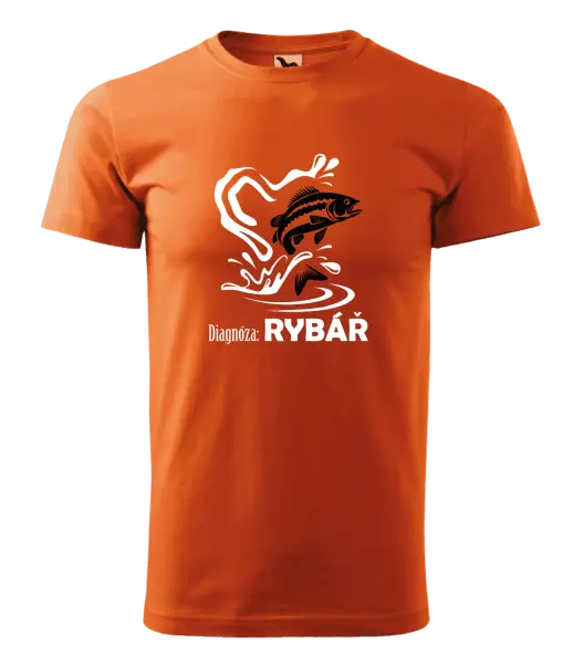 Pánské tričko Diagnóza: Rybář