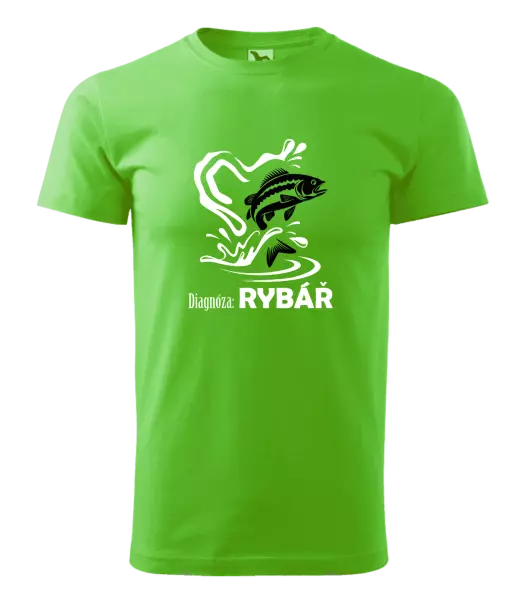 Pánské tričko Diagnóza: Rybář