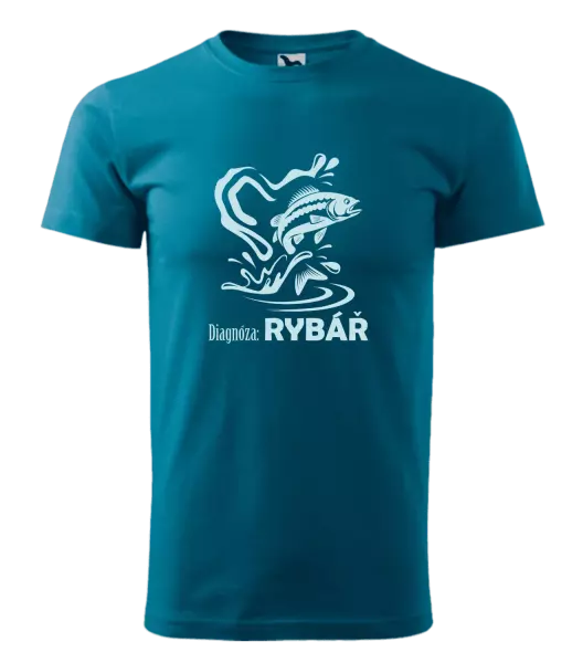 Pánské tričko Diagnóza: Rybář