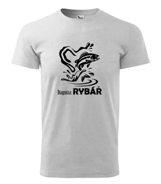 Pánské tričko Diagnóza: Rybář