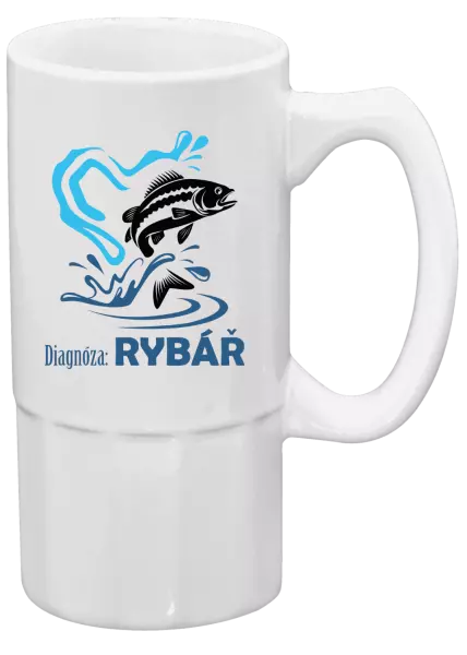 Půllitr Diagnóza: Rybář