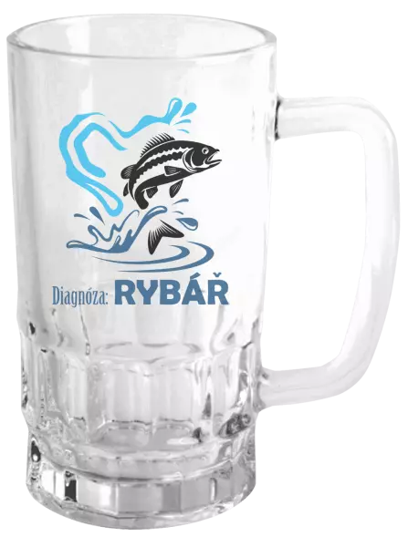 Půllitr Diagnóza: Rybář