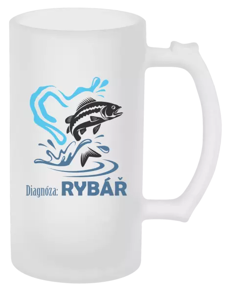 Půllitr Diagnóza: Rybář