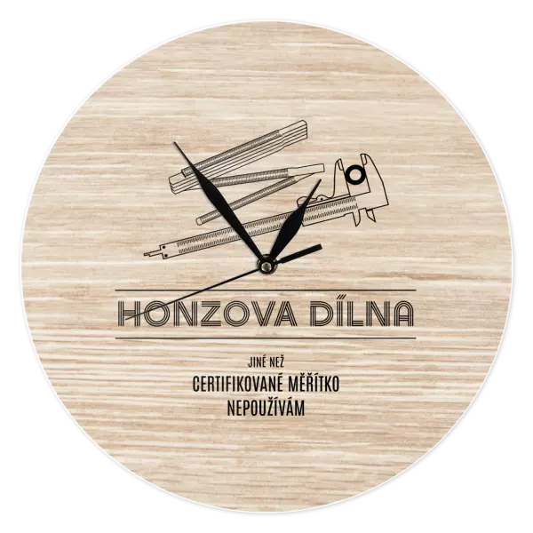 Hodiny Jméno dílna - jiné než certifikované měřítko nepoužívám