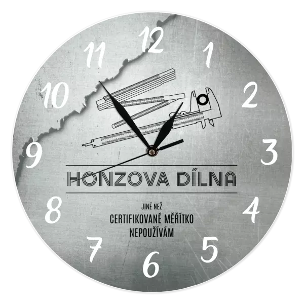 Hodiny Jméno dílna - jiné než certifikované měřítko nepoužívám